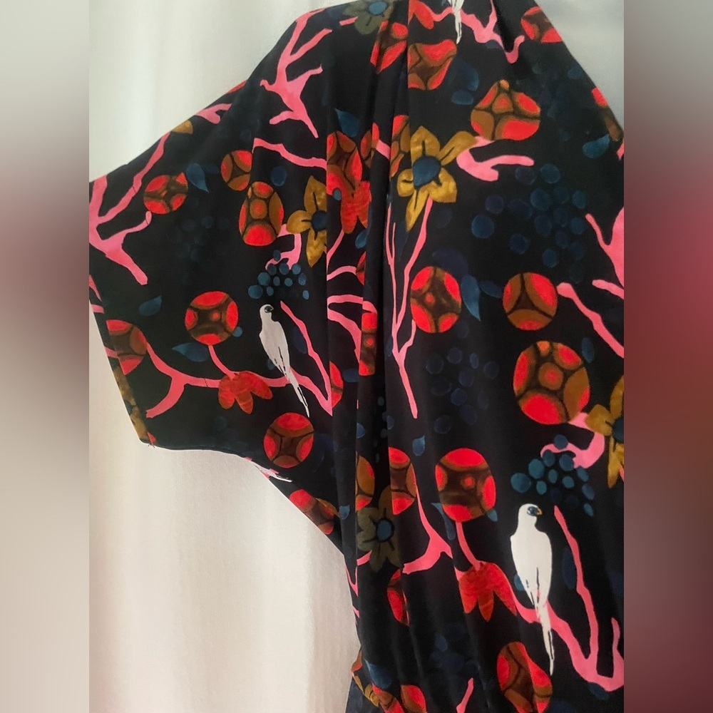 Colorful Floral Print mini Dress Rachel Roy brand XS women’s - Picture 5 of 6